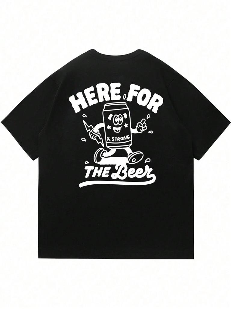 Letter Art Print Design Printed Boy Tshirt Lovely Street T Shirts Outdoor Design TShirt Holiday Loose Fitting Short Sleeved