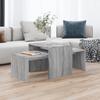 Coffee Table, Grey Sonoma Oak, 100x48x40 Cm