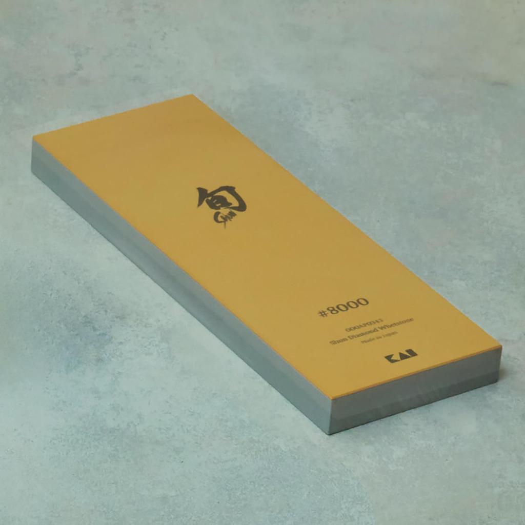 Kai Shun Diamond Whetstone Finishing Sharp Made in KAI Shun AP0343 #8000, Ultra-Fine Whetstone, Blade, Japan,