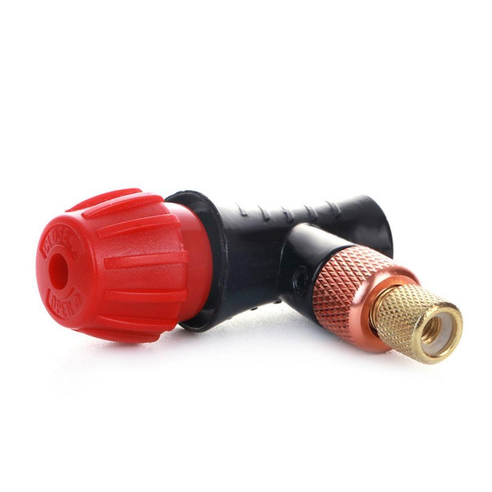 16g CO2 Cartridge Air Pump Valve Cycling MTB Road Bike Tire Inflator Adapter  Presta Schrader