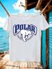 Polar Bear Beer Graphic Tshirt Graphic Tshirt - White Cre...