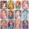 5D DIY Disney Diamond Painting Beautiful Princess Full Round Cross Stitch Cartoon Art Diamond Embroidery Home Decor