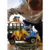 Mission de transport Dino, coffret de 43 pièces avec figurine tricératops et camion de transport, jouets dinosaures pour enfants