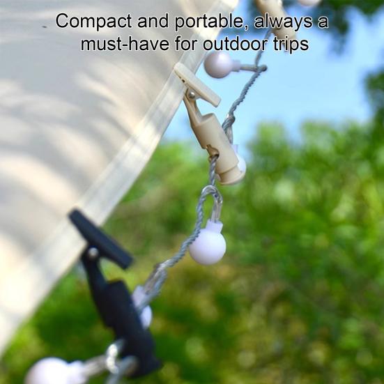 1/5 шт. Уличная бельевая веревка Позиционирующий зажим Портативный для нижнего белья Носки Бельевой зажим Прищепка Мини Многофункциональный Кемпинг Ветрозащитный зажим