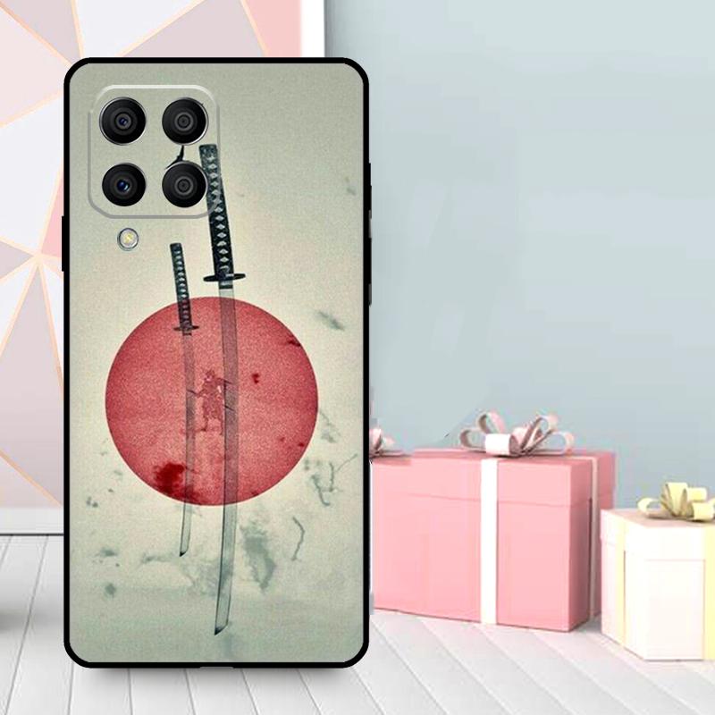Япония Самурай Ниндзя Ронин Чехол Для Samsung Galaxy M06 M11 M31 M14 M34 M54 M12 M32 M52 M15 M13 M16 M36 M56 M53 M35 M55