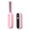 Foldable Straight Hair Comb Mini Portable Charging Wireless Negative Ion No Damage To Hair Curling and Straightening Dual-purpose Hair Straightener