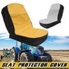 Universal Riding Lawn Mower Tractor Seat Cover Backrests Padded Dustproof Comfort Seat Pad with Storage Pouch Convenient Bag