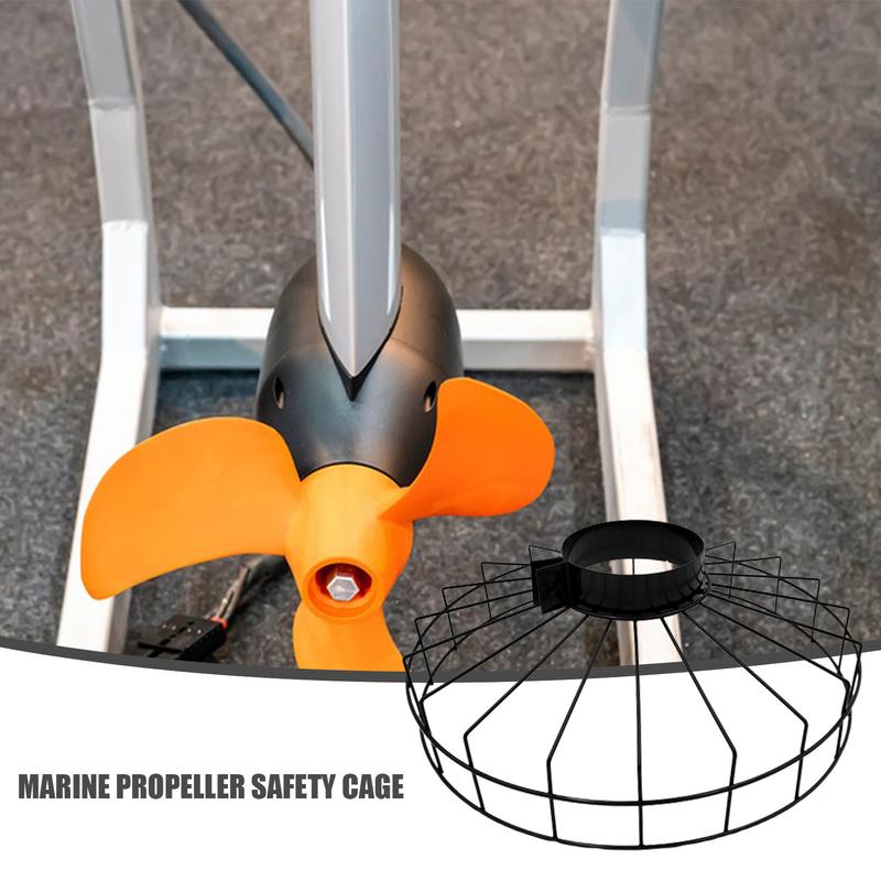 Защита винта троллингового мотора из нержавеющей стали, сетка для винта, защитные чехлы для защиты от мусора, защита морского оборудования