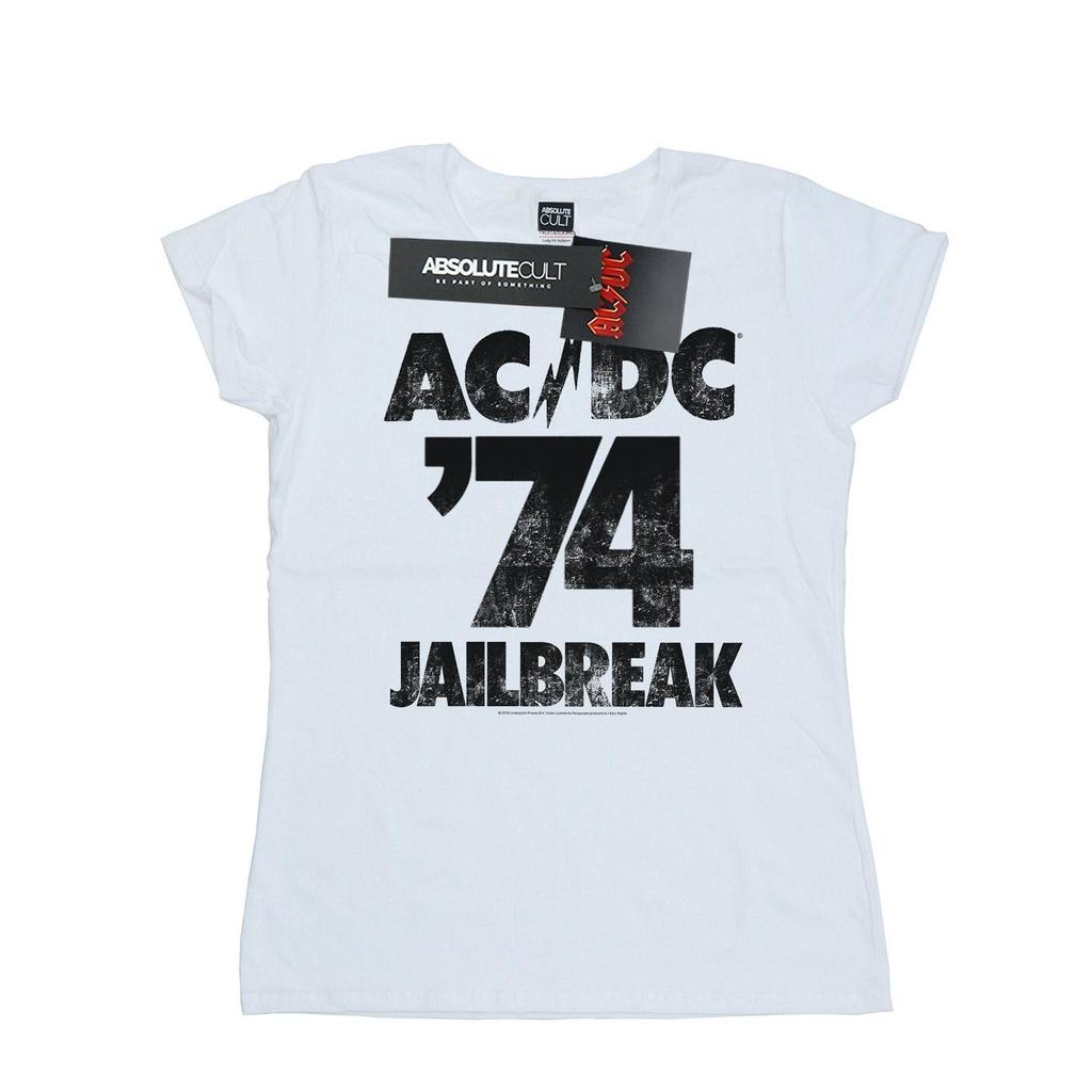 AC/DC Womens/Ladies Jailbreak 74 Cotton T-Shirt
