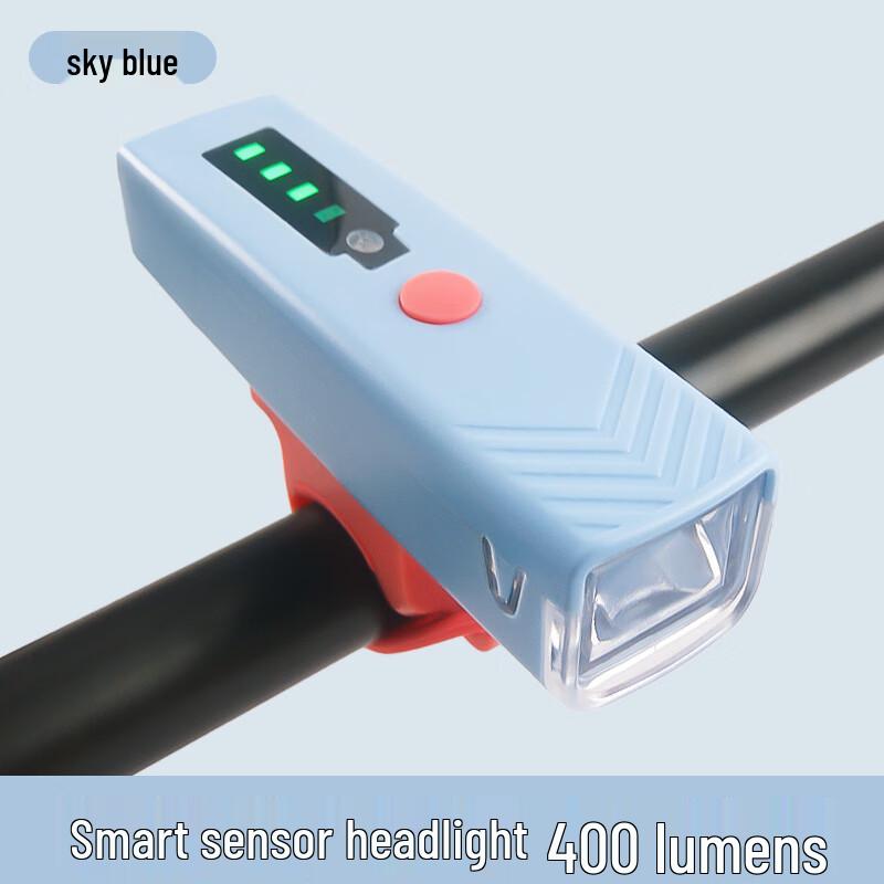 Lishi Умный USB-перезаряжаемый передний велосипедный фонарь