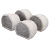 PetSafe - Replacement Carbon Filter for Drinkwell Ceramic Avalon, Pagoda and StreamSide Water Fountains, Natural, 4-Pack