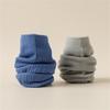 Solid Color Men Sock Spring Autumn Casual Basic Stocking Vertical Stripes Breathable Comfortable Casual Sports Socking