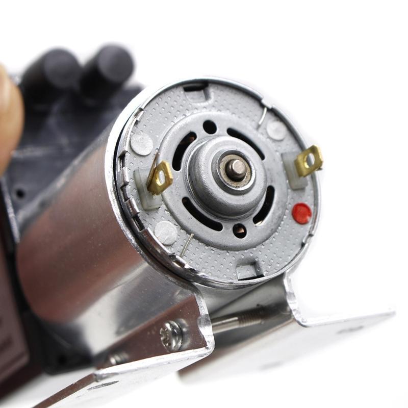 Воздушный вакуумный насос 12 В, расход воздуха 5 л/мин, диапазон давления 65-120 кПа, с низким уровнем шума для лабораторного оборудования, автомобильный