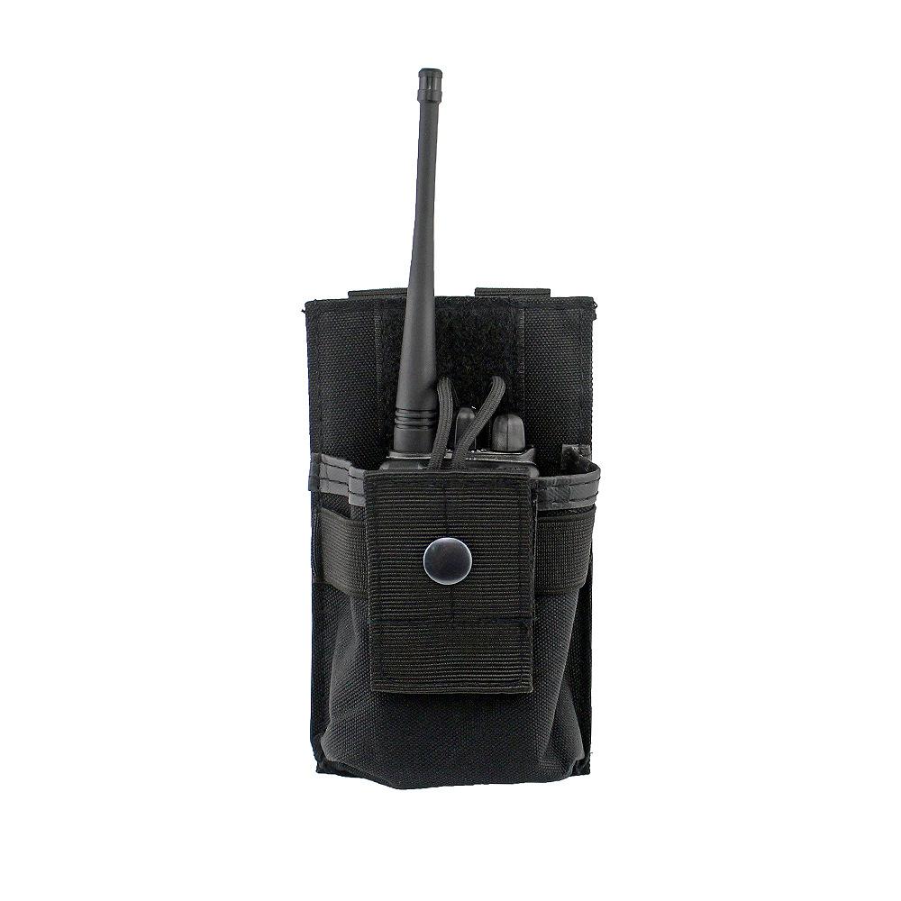 Военная тактическая поясная сумка Molle Pouch для двусторонней радиосвязи, поясная сумка для хранения рации