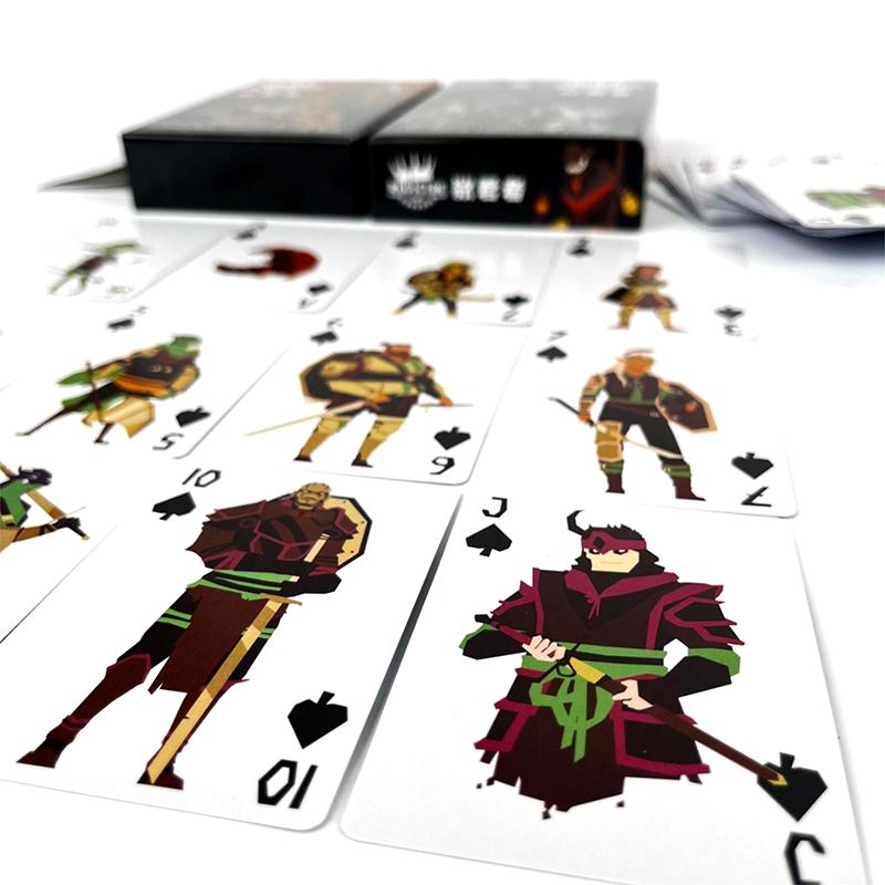 Казуальная игра для вечеринок Regicide Настольная игра Карточная многопользовательская кооперативная головоломка Покер Геймплей