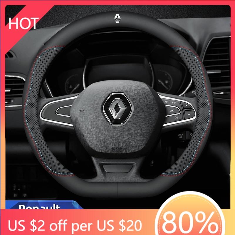 For Renault 2026 New Hub Caps For Renault Austral Scenic Kadjar Megane Twingo Espace Koleos QM6 MK2 MK3 MK5 Steering Wheel Cover