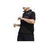 adidas Спортивная повседневная рубашка с коротким рукавом Color Block, женская рубашка, черная, серая, H13816