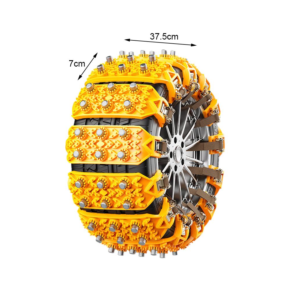 Автомобильные цепи противоскольжения для шин, сверхпрочные, для безопасности, для шин легкового автомобиля, осадок, говяжья жила, зимние шины, автомобильные аксессуары