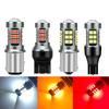 2Pcs 1156 Car Tail Light 1157 PY21W LED Back Up Light 3030 27SMD T15 T20 7443 7440 LED Turn Signal Stop Light 12v