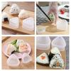 TVETE Onigiri Mold 2-piece Set Triangle Maker Easy Press Hygienic Convenient Sushi Tools Restaurant Commercial Kitchen Supplies