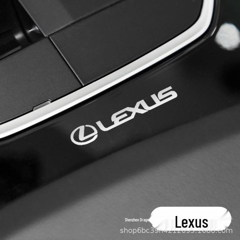 Креативная металлическая наклейка для украшения логотипа автомобиля для стеклоочистителя, консоли, окон, дверей, ступицы колеса – Настраиваемый и уникальный дизайн.