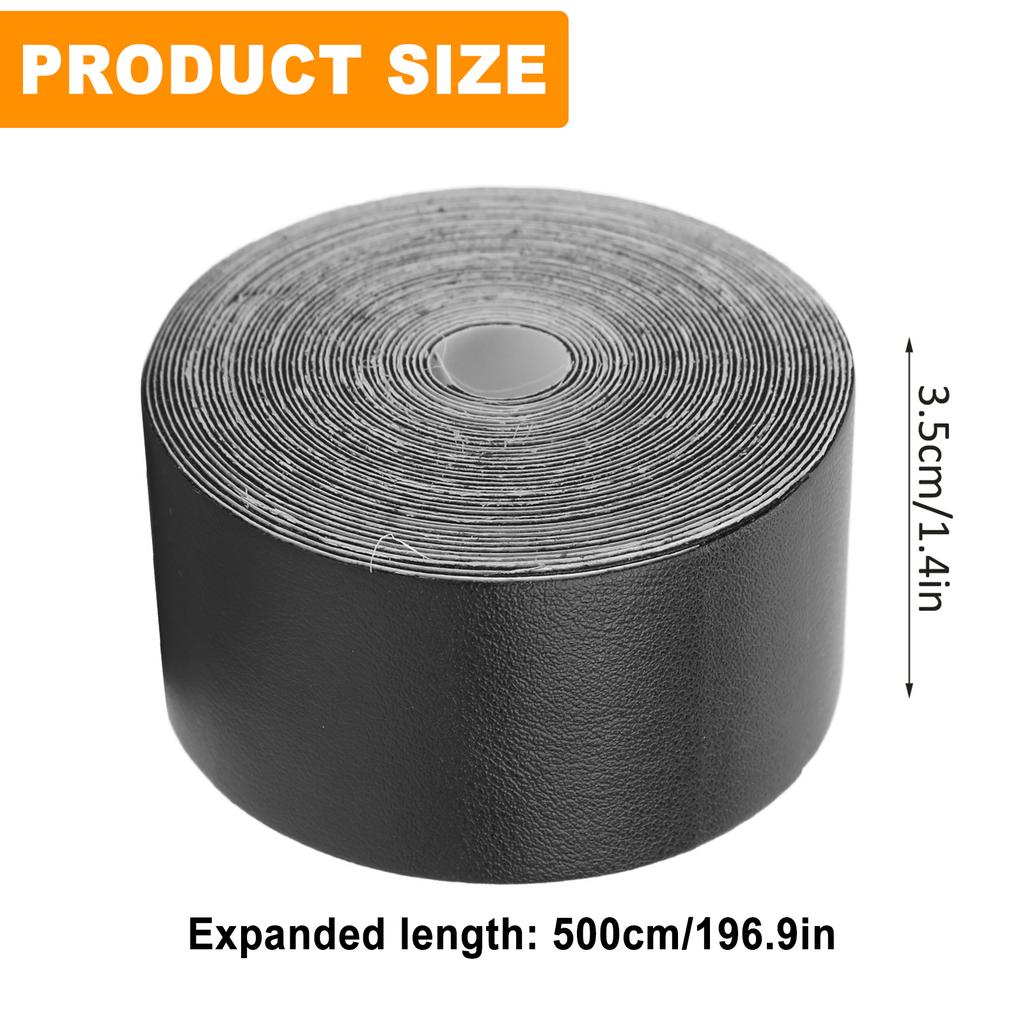 2 шт., наклейка на голову теннисной ракетки для бадминтона, защитная наклейка из искусственной кожи, 3,5 см x 5 м