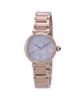 L Series Diamond Accent Rose Gold Stainless Steel Mother Of Pearl Dial Eco-Drive EM1073-85Y Women's Watch