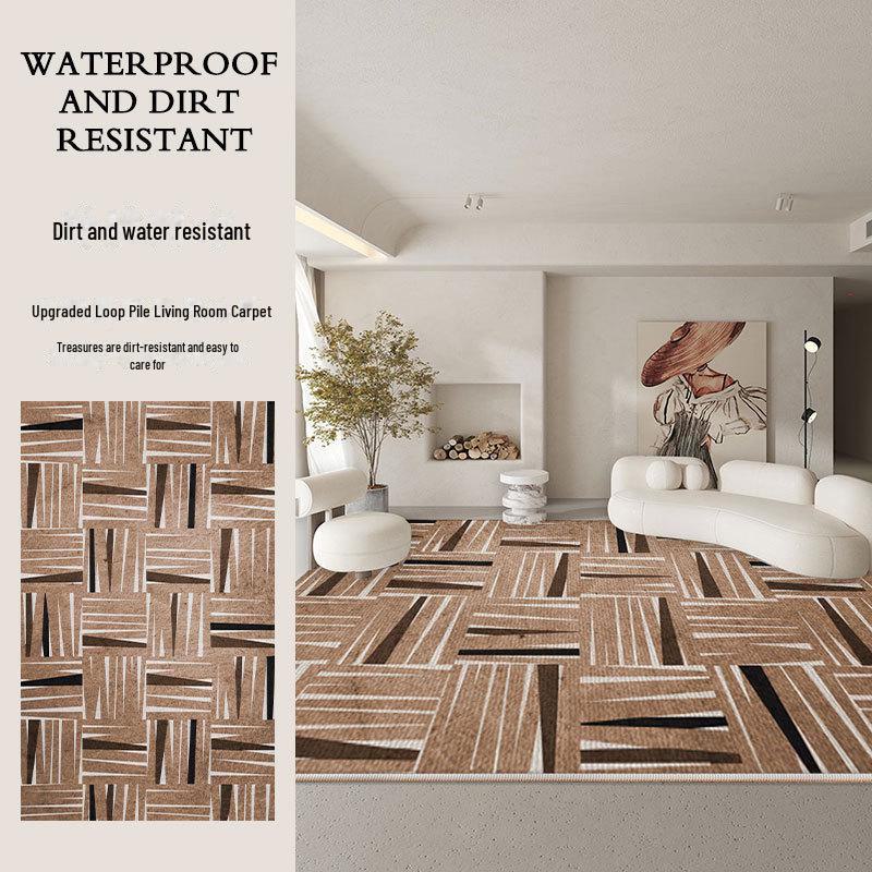 Роскошный британский ретро-ковёр для гостиной с нескользящим ворсом высшего качества