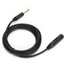 Pure Copper Conductor with Shielding 6.35mm Stereo Male To Female Audio Extension Cable for Sound Card Electric