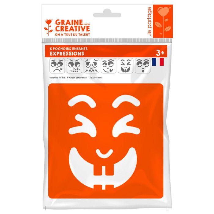 LOT 6 POCHOIRS EXPRESSIONS