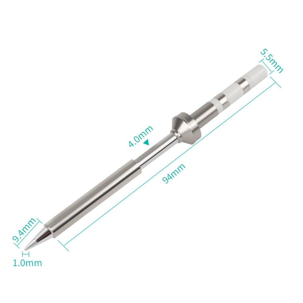 Мини-паяльник 70 Вт, жало для паяльника, никелированное, универсальный микропаяльник, медный сердечник, сварочный инструмент, аксессуары для пайки
