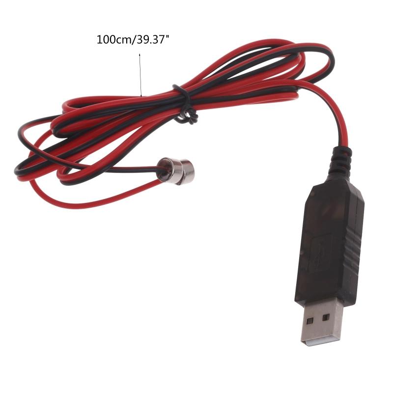 Магнитный USB-кабель для зарядки аккумуляторов 3,7 В 14500 16340 26650, шнур для зарядки аккумуляторов с адаптером Type-C