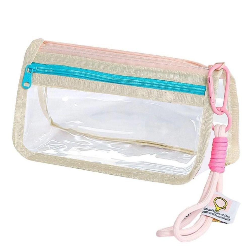 Detachable Large Capacity Pencil Case Beauty Bag Cosmetic Storage Bag  Student Supplies