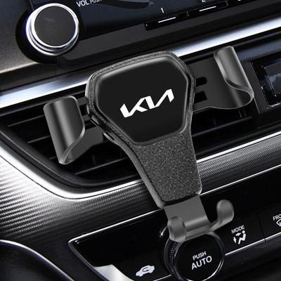 Для Kia Morning Picanto Rio Stonic Sportage Ceed Optima Forte 5 3 4 K7 K5 K8 Автомобильный держатель для телефона Гравитационная индукция Стойка на вентиляционное отверстие