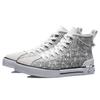 Li Ning Классические холщовые Hi X Звездные войны 'Серый Белый' Женские AGCR182-1