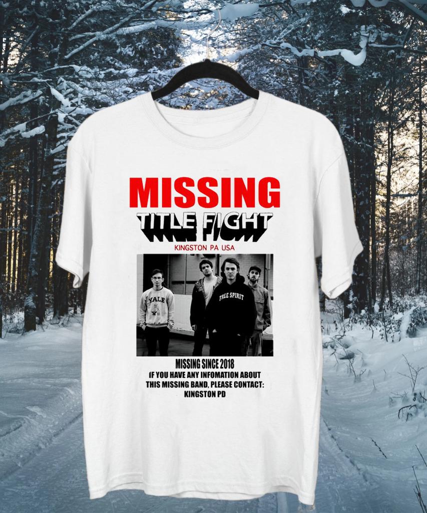 Missing Title Fight Since 2018 T Shirt Full Size S-5XL UR775