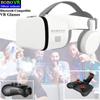 Bobo Vr Z6 Wireless 3d Glasses Virtual Reality Box Google Cardboard Stereo Mic Headset Helmet For 4.7-6.5" Smartphone+joystick