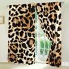 2 шт./компл. леопардовый принт зебра принт коровий принт пестрые пэчворк принтованные водонепроницаемые шторы для гостиной кухни спальни