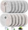 Cat Drinker Set of 12 Cat Water Filter Cheerble Compatible Filter Pet Waterer Replacement Filter Cat Dog Automatic Waterer Filter Shell Activated