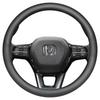 VZH5 Leather Car Steering Wheel Cover for Honda CRV Accord Jazz City Pilot ZRV HRV 2025 2026 Accessories Honda Steering Wheel Cover