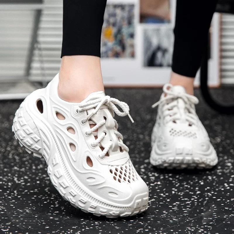 Летняя мужская обувь 2025 года Женские сандалии Нескользящая платформа из ЭВА Удобные мужские сандалии Уличные повседневные шлепанцы Унисекс Zapatos