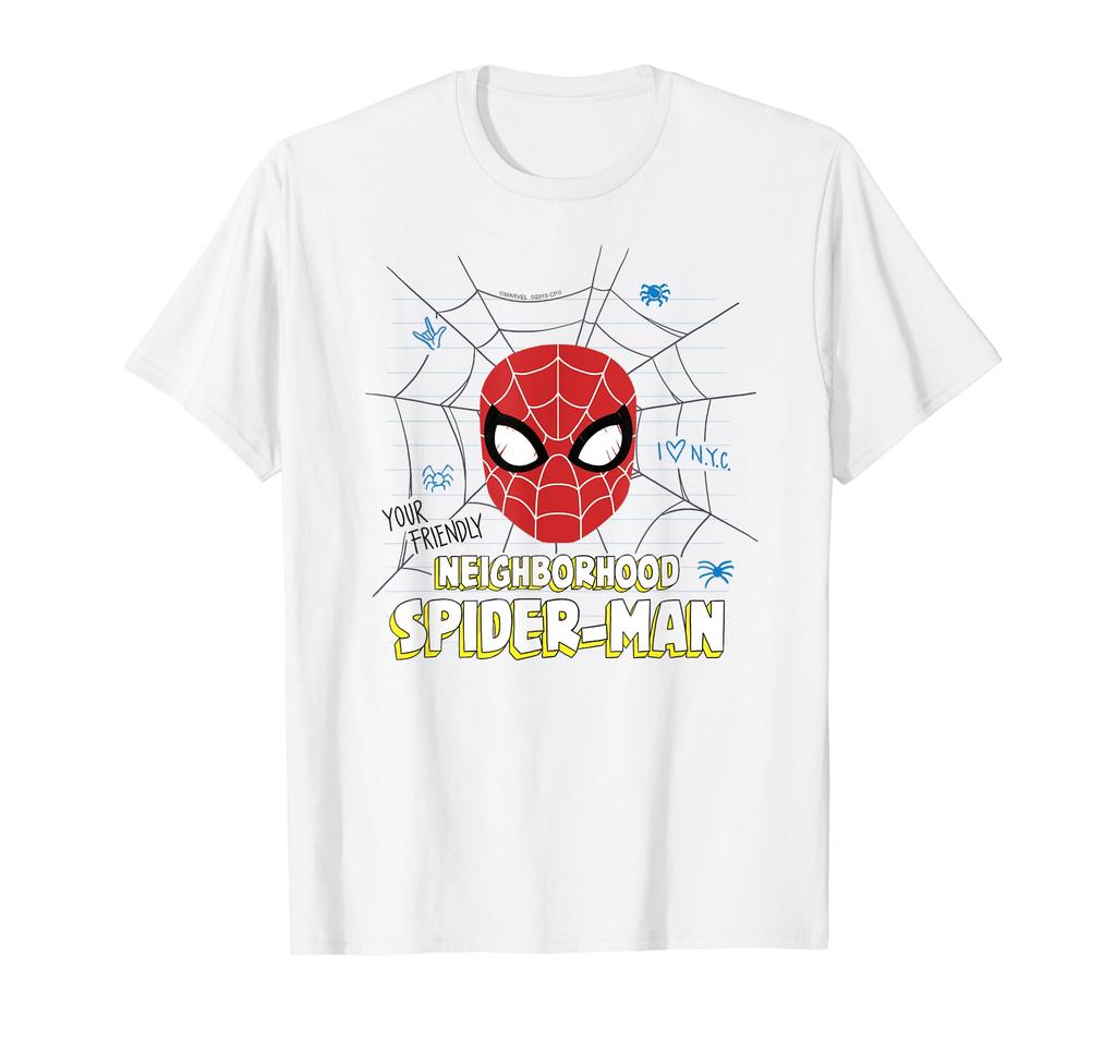 Marvel Spider-Man Far From Home Friendly Neighborhood T-Shirt