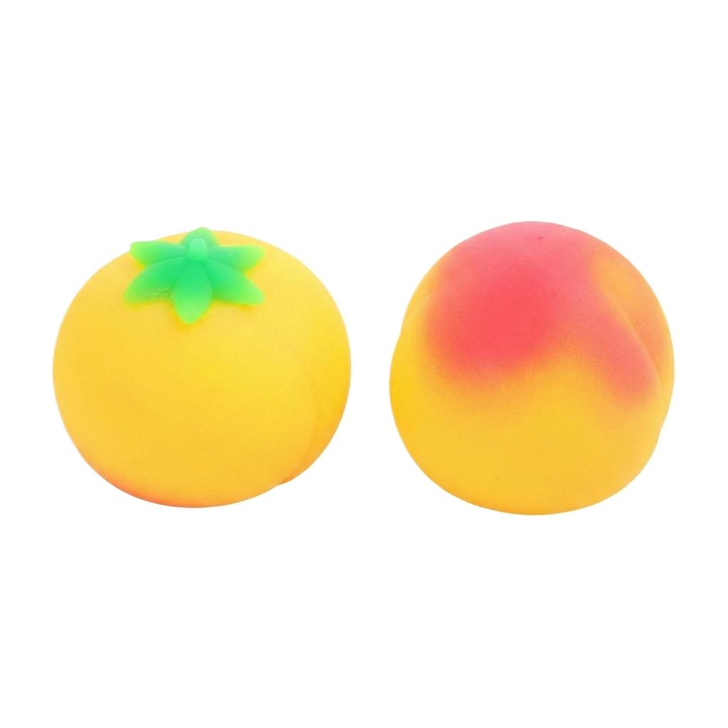 Инструмент для симуляции декомпрессии в виде персика - Big Peach Pinch Music Q Мягкая медленная игрушка для декомпрессии и снятия стресса.