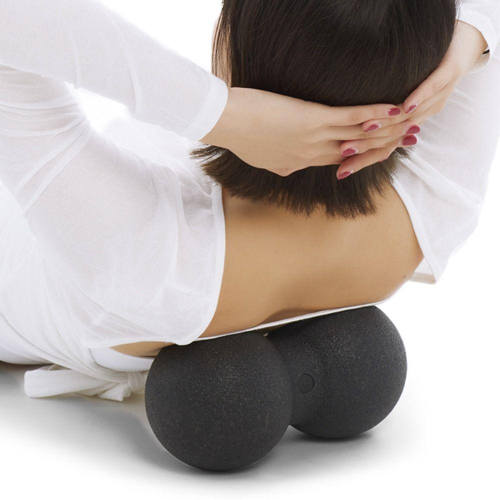 Double Lacrosse Peanut Massage Ball Relieve Pain Myofascia Ball Relaxing Mobility Ball  Fitness