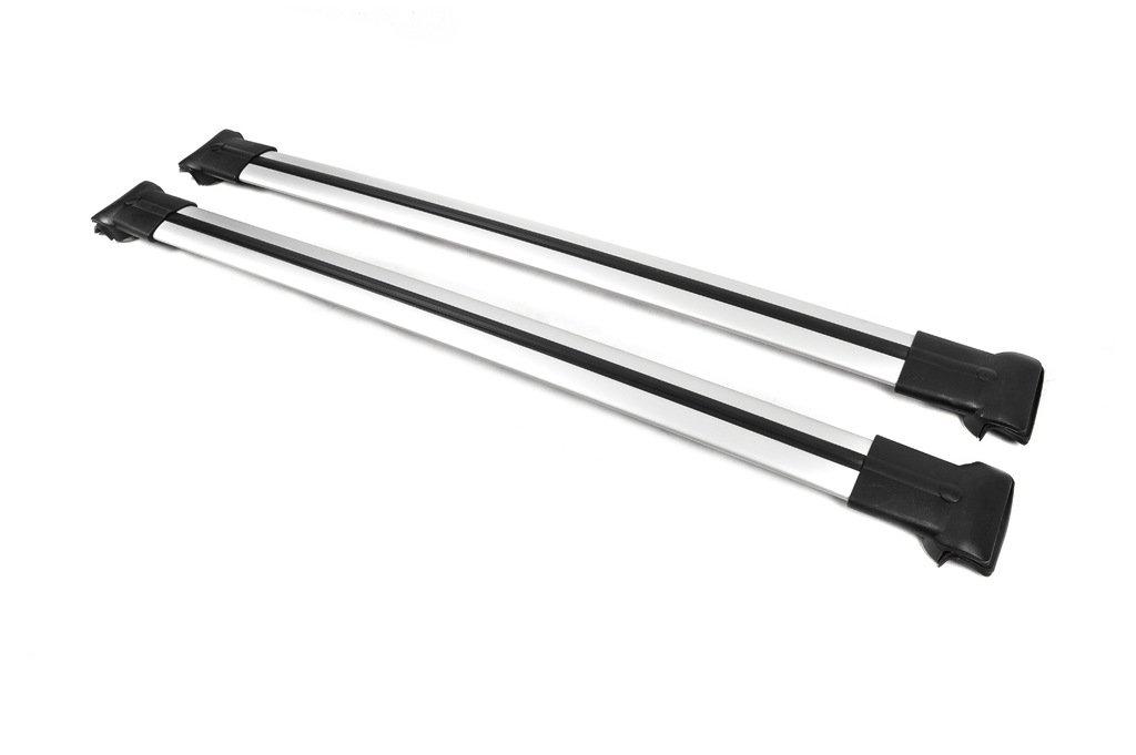 Jumpers for Conventional Roof Rails Without a Key Can V1 (2 Pcs) Up To 105 Cm, Gray for Nissan Murano 2002-2008