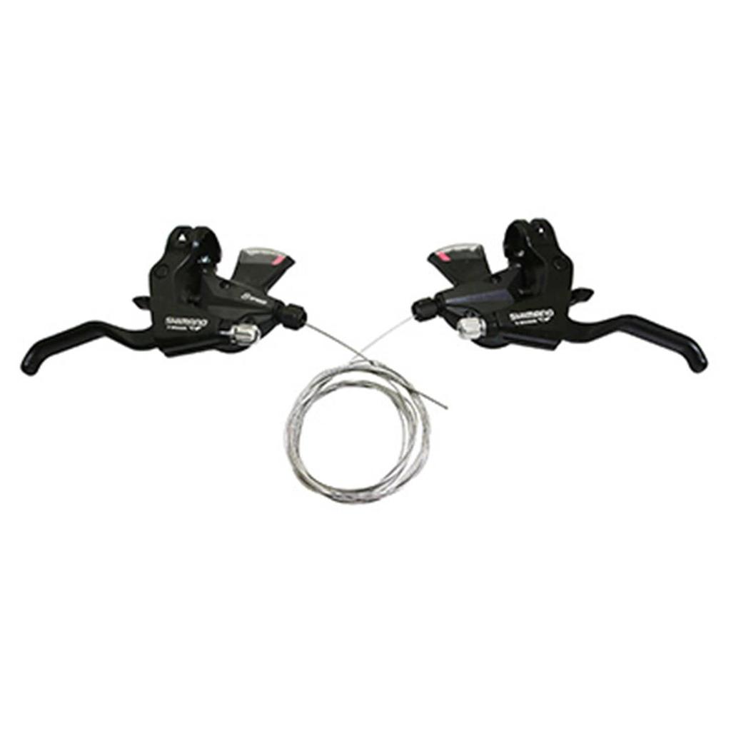 SHIMANO ST Lever черный левый и правый набор рычагов 3X8S 2 пальца ESTM3102PTA3L ST-M310