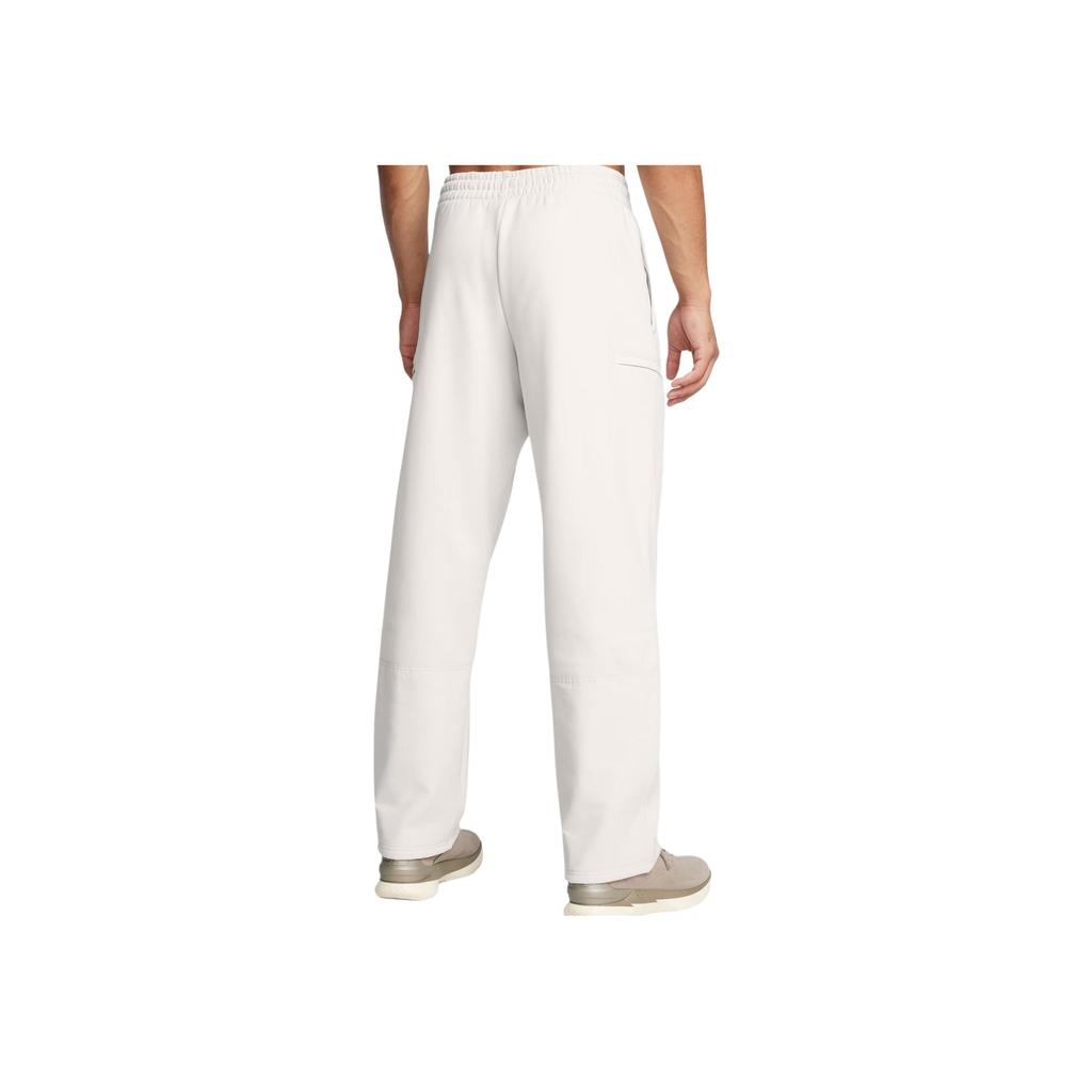 Under Armour Curry DNA Флис Модные Универсальные Спортивные Штаны Мужские низ Белая Глина 1387113-114