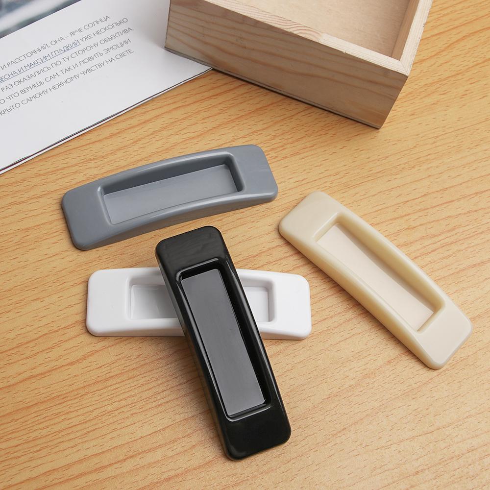 1 Pair Safety Pull Handle Multicolor Furniture Knobs Plastic Self-adhesive Door Handles
