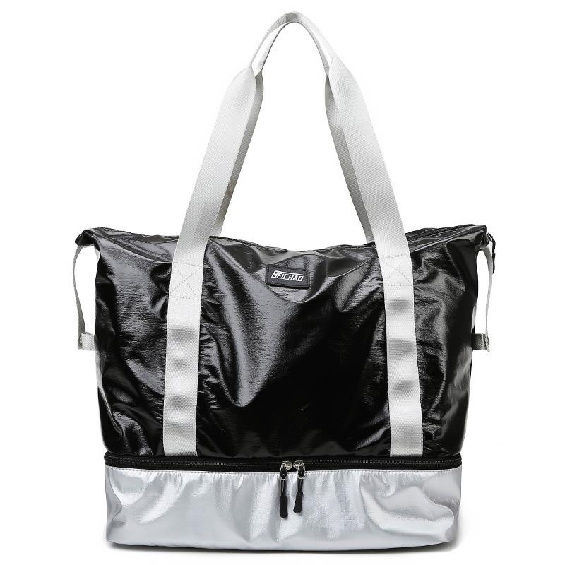 Дорожная сумка Портативная большая сумка Женская уличная дорожная сумка для сухого и влажного отделения для упражнений Фитнес-сумка