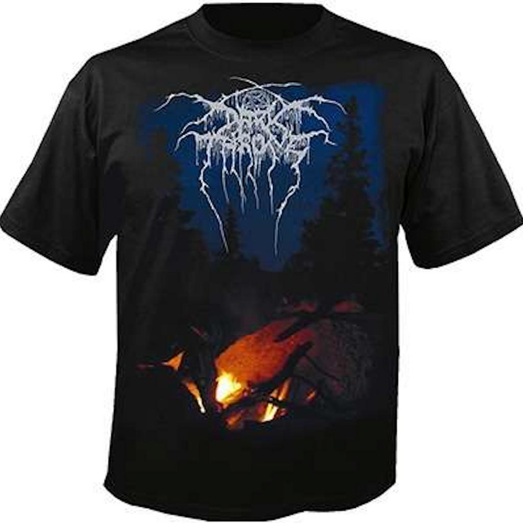 Darkthrone Band Graphic Cotton Tshirt Unisex Summer Short Sleeve Fashion Brand Tee Luxury Casual Vintage Retro Top